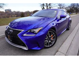 2015 lexus rc 350 f-sport / no accidents / stunning colour / loc