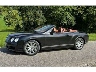 bentley continental gtc cabriolet 6.0 w12 bi-turbo