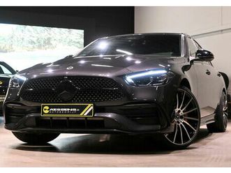 mercedes classe c 300 e amg-line **led/leder/cam/mbux/dab/nav**