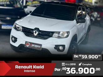 renault kwid intense 1.0 flex 12v 5p mec. 2018