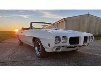 1970 pontiac gto convertible à vendre par enchère