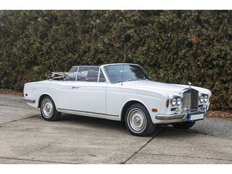 1970 rolls-royce corniche convertible