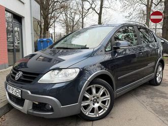 vw golf 5 plus cross 1.9 tdi 105km 6 biegów 2007r xenon alu17 pdc myślibórz • olx.pl