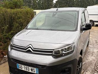 citroën berlingo fourgon bluehdi 130 eat8 – 45 000 km – full options