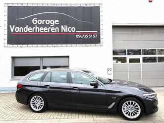 bmw série 5 520 e carplay,camera,sfeerverlichting,el.koffer,leder