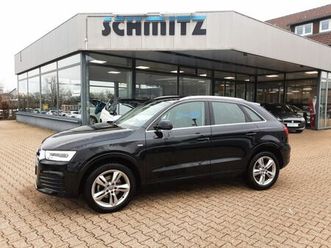 audi q3 design s line sh ahk navi led pdc