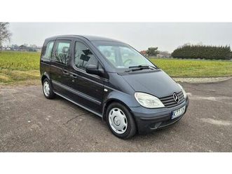 mercedes vaneo 1.7cdi, 7os. pierwszy wlaściciel - polski salon turek • olx.pl