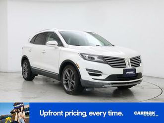 used 2016 lincoln mkc reserve