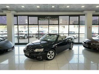 saab 9-3 cabrio 1.8t 150cv vectoredition finanziabile