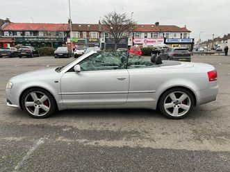 2007 audi a4 cabriolet 2.0 s line fsi multitronic