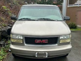 2003 gmc safari camper van