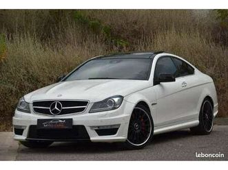 mercedes c63 amg pack performance 487ch coupé w204 bva