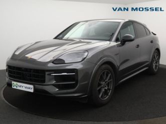 coupé e-hybrid cayenne e-hybrid coupé *chrono*black/green leather*pano roof*...