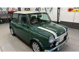 1999 rover mini vert manuel, 4 vitesses conduite à droite...