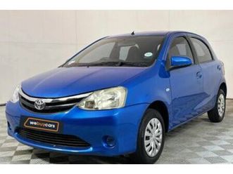 2016 toyota etios 1.5 xi 5-dr