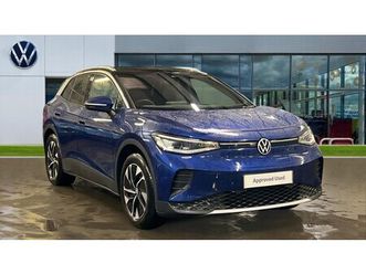 volkswagen id.4 id.4 210kw match pro 77kwh 5dr auto