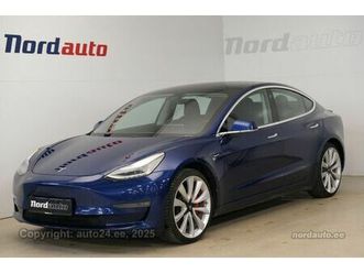 tesla model 3 performance awd 155кв