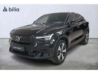 volvo c40 recharge twin motor core 2023 svart