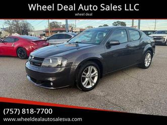 used 2014 dodge avenger sxt