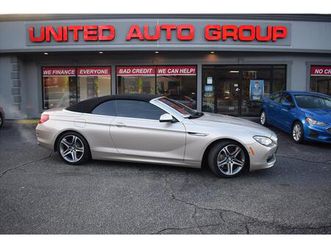 used 2012 bmw 650 650i convertible 2d
