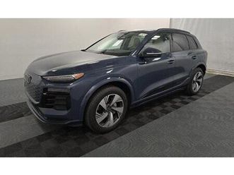 used 2025 audi q6 e-tron premium