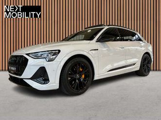 brugt audi e-tron 55 black edition s-line quattro til salg