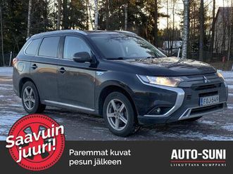 mitsubishi outlander phev active 4wd 5p - #korko 2,99% + kulut - #1 om. #suomi-auto #merkkihuollettu #remote control #vetokoukku #p. kamera #sähköpaksi #avaimet