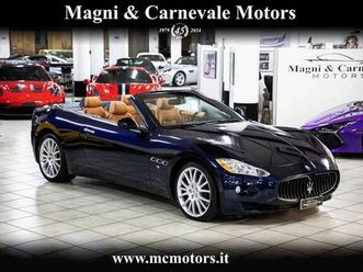 maserati grancabrio 4.7 v8|bose surround|navigatore|park assist