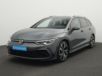 volkswagen golf variant 1.5 etsi 150 pk dsg r-line business | trekhaak | adaptief onderstel | iq light | achteruitrijcamera | stuur-/stoelverwarming