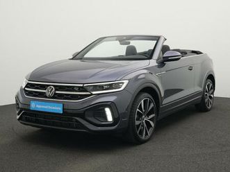 volkswagen t-roc cabriolet 1.5 tsi 150 pk dsg r-line | achteruitrijcamera | stoelverwarming | carplay | 19 inch