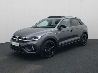 volkswagen t-roc 1.5tsi/150pk r line blackstyle dsg · panoramadak · camera + parkeersensoren · stoelverwarming · garantie tot januari 2026