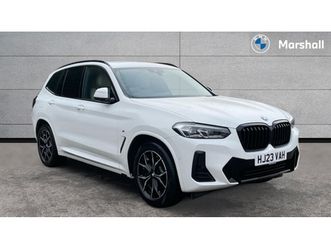 bmw x3 x3 xdrive20d mht m sport 5dr step auto [pro pack]