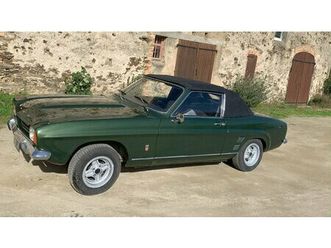 1973 ford capri vert manuel, 4 vitesses conduite à gauche...
