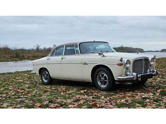 1971 rover p5b blanc automatique, 3 vitesses conduite à g...