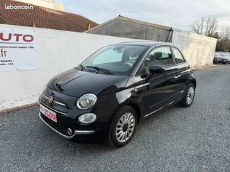 fiat 500 lounge hybrid – première main - garantie 12 mois - financement et reprise possible