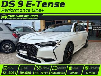 ds 9 e-tense performance line+ 2021 km 39.000