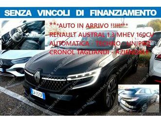 renault austral hybrid mhev *no vincoli di finanz*unipro cronol tagl aziendale techno