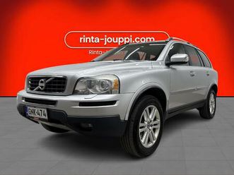 volvo xc90 d5 awd summum aut - 7-paikkainen, vetokoukku, xenon ajovalot, premium sound, webasto, kattoluukku, nahkasisusta, p. tutkat, huoltokirja