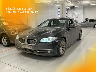 bmw 520 520d xdrive sedan ** webasto / kattoikkuna / muistipenkki / p.kamera / navi / xenon **