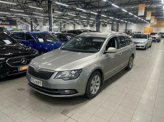 skoda superb combi 2,0 tdi 170 4x4 ambition business dsg autom. ** 2-om. suomi-auto / koukku / vakkari / p-tutkat **