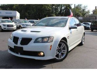 2009 pontiac g8 sport handling, excellent ride comes with 90 days wty
