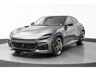 certified 2024 ferrari purosangue awd