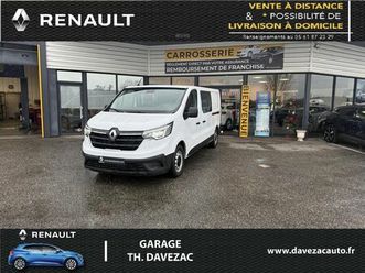 renault trafic l2h1 3000 kg 2.0 blue dci - 150 iii cabine approfondie fourgon cabine approfondie confort l2