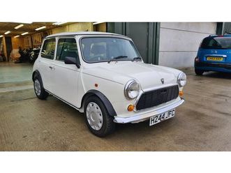 1991 rover mini blanc automatique, 4 vitesses conduite à...
