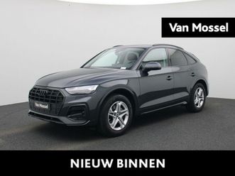 audi q5 sportback bus.ed.adv. 35 tdi s tronic virtueel | navigatie | camera | appel carplay | lmv | pdc | clima | cruise | stoelverwarming | leder | 12 maanden 