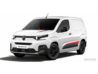 20 990 ht / nouveau citroen berlingo serie speciale xtr fourgon m bluehdi 100 cv bvm6 neuf / tva recuperable