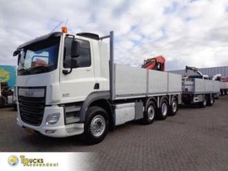 daf cf 460 combi pacton mxd220 + 8x2 + manual + euro 6 + pal — vrachtwagens — marktplaats