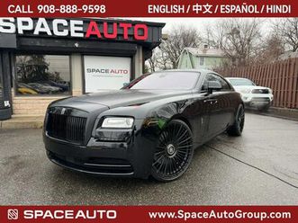 used 2014 rolls-royce wraith coupe 2d