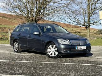2010 mercedes-benz c-class 2.1td c220 cdi se cdi blue f estate 5d 2145cc auto