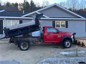 2016 ram 4500 dump body